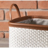 Organizer na półkę szafkę szaro-brązowy  | Wysyłka w 24h!