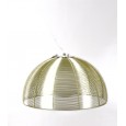 LAMPA aluminiowa złoty połysk śr. 50cm