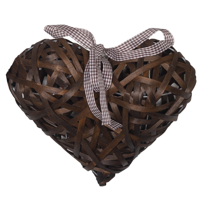 Wianek dekoracyjny serce drewniane | Wysyłka w 24 godziny!