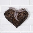 Wianek dekoracyjny serce drewniane | Wysyłka w 24 godziny!