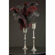 Pióro strusie dekoracyjne naturalnie szare | Wysyłka w 24h!