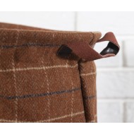 Organizer na półkę szafkę Iris w krąte brązowy | Wysyłka w 24h!