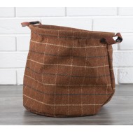 Organizer na półkę szafkę Iris w krąte brązowy | Wysyłka w 24h!