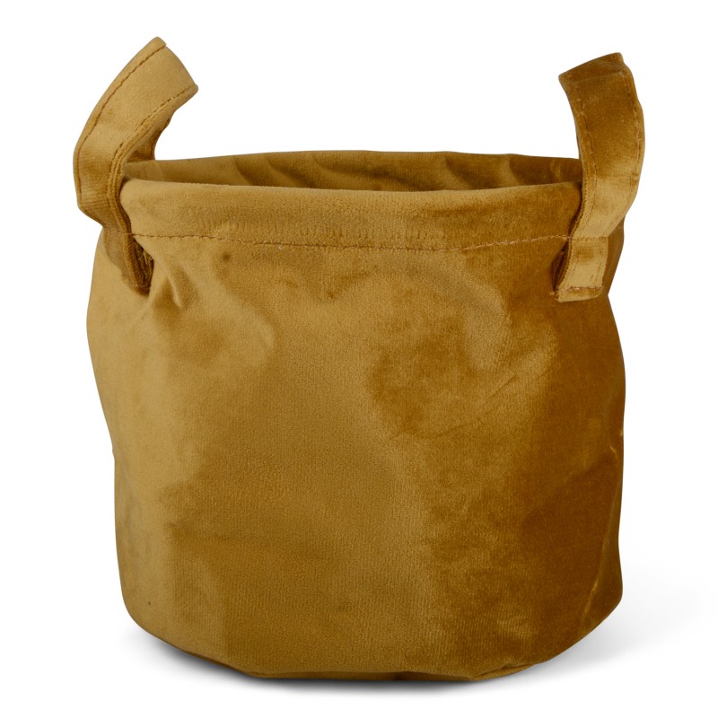 Organizer na półkę aksamitny kolor musztardowy | Wysyłka w 24h!