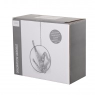 Dekoracja sufitowa Akrobata kolor srebrny | Wysyłka w 24h!