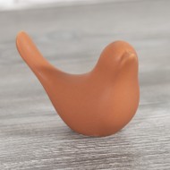 Figurka Ptak czerwona ceramika | Wysyłka w 24h!