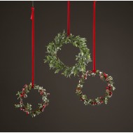 Wianek dekoracyjny zimowy las  | Wysyłka w 24 godziny!