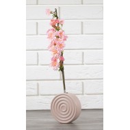 Wazon Circle różowy ceramiczny  | Wysyłka w 24h!