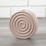 Wazon Circle różowy ceramiczny  | Wysyłka w 24h!