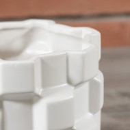 Donica Anna hexagon biała | Wysyłka w 24h!