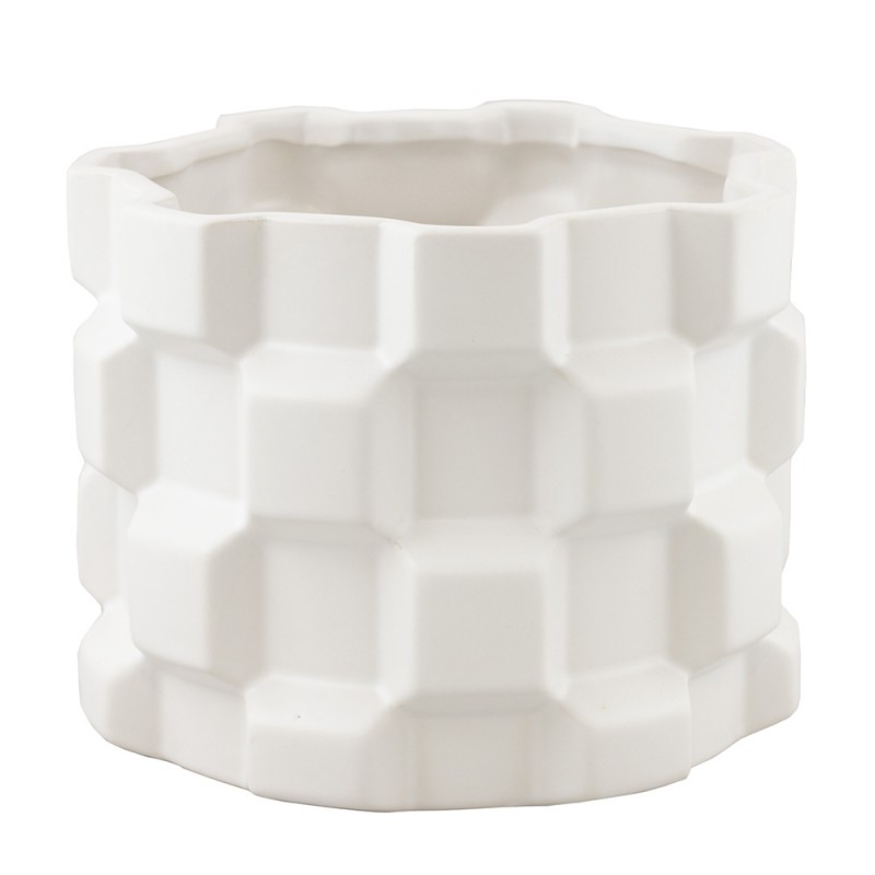 Donica Anna hexagon biała | Wysyłka w 24h!