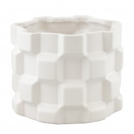 Donica Anna hexagon biała | Wysyłka w 24h!