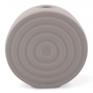 Świecznik Circle szary ceramiczny | Wysyłka w 24h!