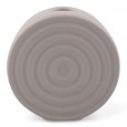 Świecznik Circle szary ceramiczny | Wysyłka w 24h!
