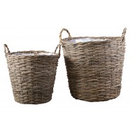 Donica kosz wiklinowa brązowa | Wysyłka w 24h