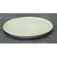 TALERZ HEDDA jasnozielony śr. 27cm