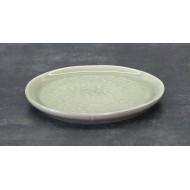 TALERZ HEDDA jasnozielony śr. 21cm