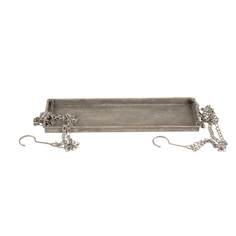 Kwietnik wiszący retro szary | Wysyłka w 24h!