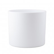 Biała Matowa Osłonka Ceramiczna Maria – Stylowy Dodatek do Wnętrza