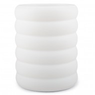 KUBEK łazienkowy Bubbles biały | Wysyłka w 24h!