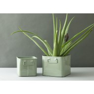 Donica Luke zielona styl loft komplet XL  | Wysyłka w 24h!