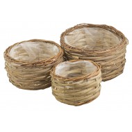 Donica wiklinowa brązowa | Wysyłka w 24h!