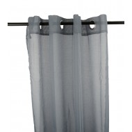 ZASŁONY do salonu PÓŁPRZEZROCZYSTE szare