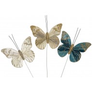 Ozdoba do doniczki Motyle 3 kolory |  Wysyłka w 24h!