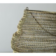 Lampion styl loft metalowy złoty | Wysyłka w 24h!