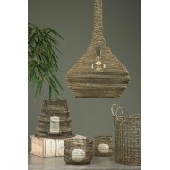 Lampion styl loft metalowy złoty | Wysyłka w 24h!