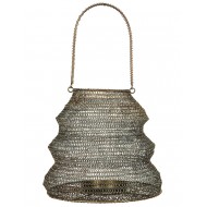 Lampion styl loft metalowy złoty | Wysyłka w 24h!