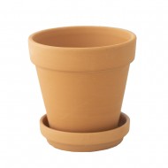 Donica Terakota z odpływem gliniana | Wysyłka w 24h!