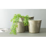 Donica Cloudy srebrna metalowa komplet | Wysyłka w 24h!