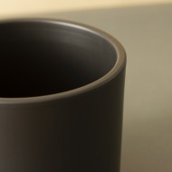 Donica Maria ceramika czarny mat |  Wysyłka w 24h!