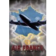 OBRAZ "AIR FRANCE" 60x90cm  VINTAGE | DekoracjeDlaDomu.pl