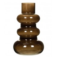 Wazon szklany brązowy  | Wysyłka w 24h!