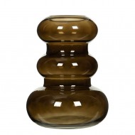 Wazon Flora szklany brązowy Wysyłka w 24h!