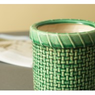 Donica Kosz ciemny zielony mat |  Wysyłka w 24h!