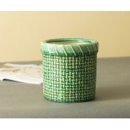 Donica Kosz ciemny zielony mat |  Wysyłka w 24h!