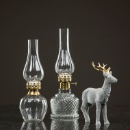 FIGURKA JELEŃ aksamitny szary