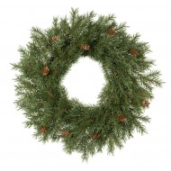 Wianek dekoracyjny sztuczny świerk | Wysyłka w 24 godziny!