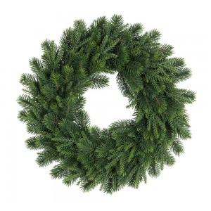 Wianek dekoracyjny sztuczny świerk ciemnozielony | Wysyłka w 24 godziny!