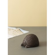 FIGURKA JEŻ ze schowkiem żeliwna