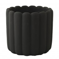 Donica Neva betonowa czarna |  Wysyłka w 24h!