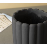 Donica Neva betonowa czarna |  Wysyłka w 24h!