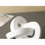 FIGURKA KNOTS biała wys. 12cm