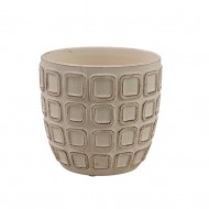 Donica Dako ceramiczna beżowa  |  Wysyłka w 24h!