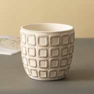 Donica Dako ceramiczna beżowa  |  Wysyłka w 24h!