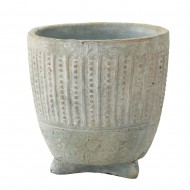 Donica Zoe betonowa szara |  Wysyłka w 24h!