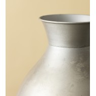 Wazon Bloom srebrny styl loft | Wysyłka w 24h!